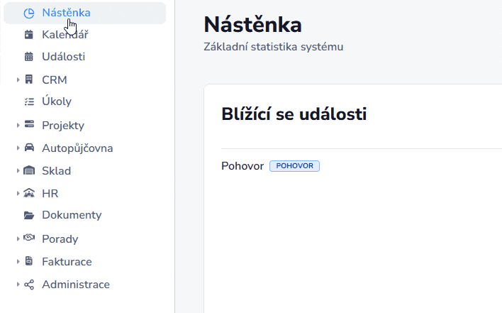 Modulární systém pro digitalizaci firmy - přehled CRM, Finance, HR a Skladu